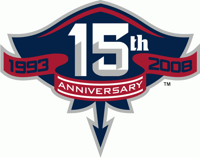 south carolina sting rays 2008 anniversary logo iron on heat transfer